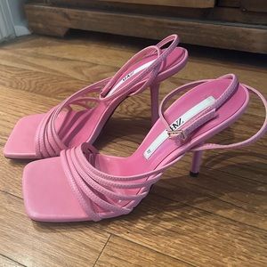 Pink Zara Heels